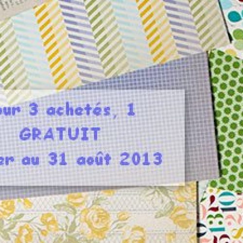 Faites des provisions de papiers…