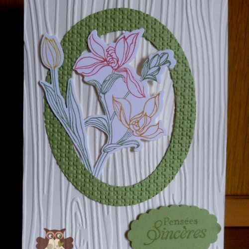 Des jolies fleurs…