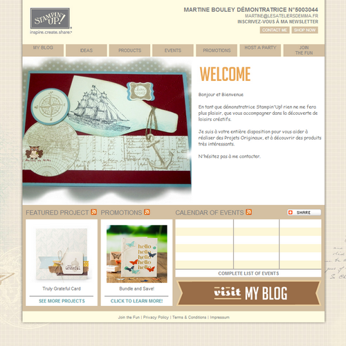 Ma boutique en ligne…