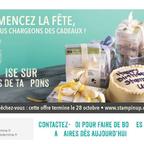 Les 25 ans de Stampin’Up!