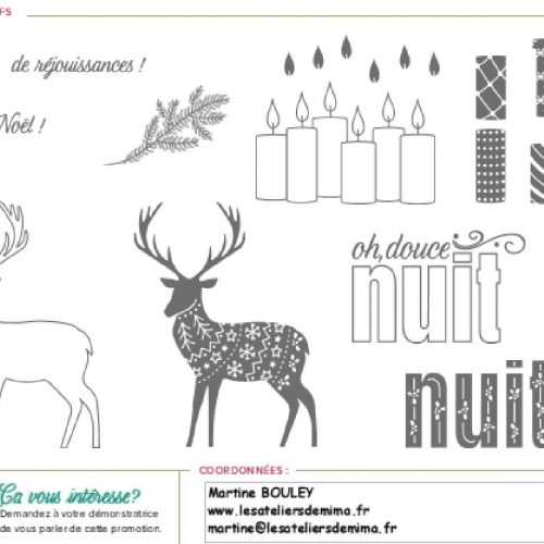 Un set de tampons à gagner, cela vous tente ?