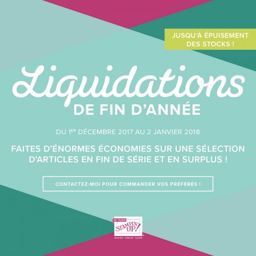 Liquidation de fin d’année