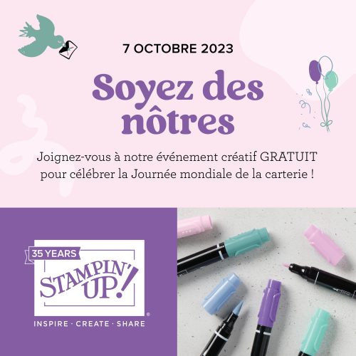 Un rendez-vous pour le mois d’octobre…